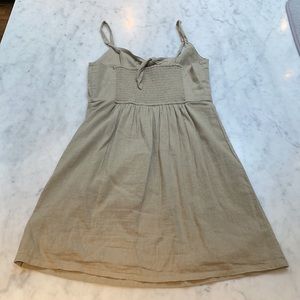 Green Sleeveless Hollister Dress Fashionable